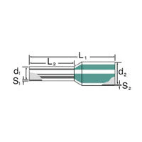 Weidmuller | Tools Wire-end ferrule | H 0.5/14, ORANGE | 0690700000 - Image 2