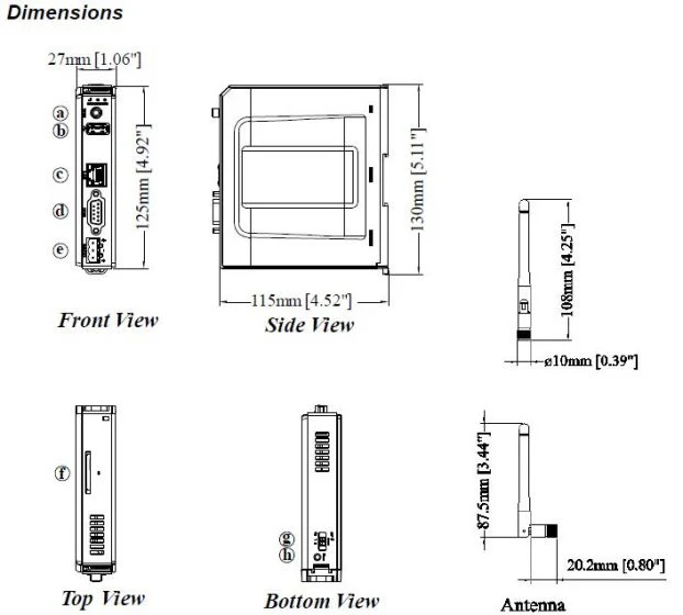 Weintek | Faceless HMI with WiFi | cMT-SVR-200 - Image 2
