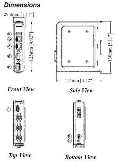 Weintek | HMI with external touchscreen | cMT-FHDX-820 - Image 2